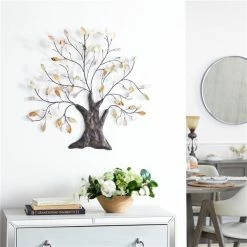 Cheapest 😉 Grayson Lane 30-in H x 29-in W Traditional Metal Tree Wall Accent 😍 -GRAYSON LANE Sales 2022 330941645 AlternateImage4 l