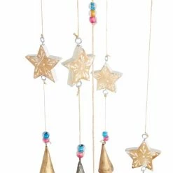 Flash Sale 🎁 Grayson Lane 32-in Gold Wood Stars Wind Chime with Cone-Shaped Wind Catchers ❤️ 8 Flash Sale 🎁 Grayson Lane 32-in Gold Wood Stars Wind Chime with Cone-Shaped Wind Catchers ❤️ -GRAYSON LANE Sales 2022 330942153 AlternateImage4 l
