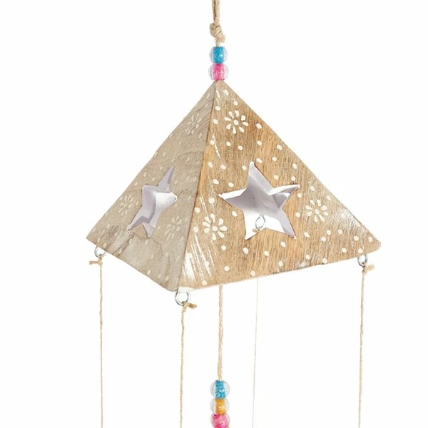 Flash Sale 🎁 Grayson Lane 32-in Gold Wood Stars Wind Chime with Cone-Shaped Wind Catchers ❤️ 5 Flash Sale 🎁 Grayson Lane 32-in Gold Wood Stars Wind Chime with Cone-Shaped Wind Catchers ❤️ - Image 5