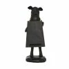 Hot Sale 🧨 Grayson Lane Farmhouse Black Resin/Polystone Pig with Chalkboard Tabletop Decoration 😍