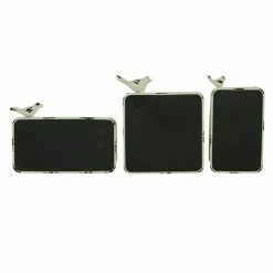 Flash Sale 👏 Grayson Lane Farmhouse White Iron Birds with Chalkboard Tabletop Decoration - Set of 3 ❤️ -GRAYSON LANE Sales 2022 330942198 AlternateImage8 l
