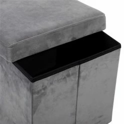 New ๐ฏ Grayson Lane Modern Grey Polyester Square Integrated Storage Ottoman ๐ฏ 7 New ๐ฏ Grayson Lane Modern Grey Polyester Square Integrated Storage Ottoman ๐ฏ -GRAYSON LANE Sales 2022 330942204 AlternateImage3 l
