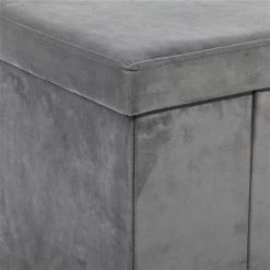 New ๐ฏ Grayson Lane Modern Grey Polyester Square Integrated Storage Ottoman ๐ฏ 8 New ๐ฏ Grayson Lane Modern Grey Polyester Square Integrated Storage Ottoman ๐ฏ -GRAYSON LANE Sales 2022 330942204 AlternateImage4 l