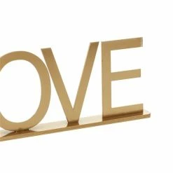 Deals ⭐ Grayson Lane Traditional Gold Metal Hello/Love Sign Tabletop Decoration - Set of 2 😉 -GRAYSON LANE Sales 2022 330942206 AlternateImage6 l