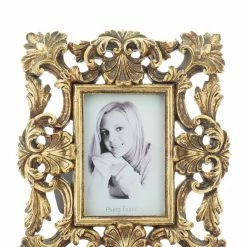 New 😀 Grayson Lane Gold Traditional Photo Frame (4-in x 6-in) - Set of 2 🎁 -GRAYSON LANE Sales 2022 330942207 AlternateImage4 l