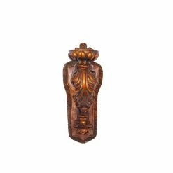 Discount 👏 Grayson Lane 1-Candle Bronze Resin Sconce Candle Holder 🎉 -GRAYSON LANE Sales 2022 330942214 AlternateImage5 l