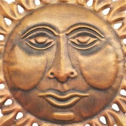 Hot Sale ⭐ Grayson Lane 19-in Bronze Metal Sunface Wind Chime with Bells 🌟 -GRAYSON LANE Sales 2022 330942219 AlternateImage4 l