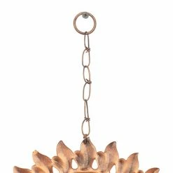 Hot Sale ⭐ Grayson Lane 19-in Bronze Metal Sunface Wind Chime with Bells 🌟 -GRAYSON LANE Sales 2022 330942219 AlternateImage7 l