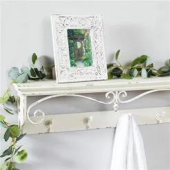 Best Sale ✨ Grayson Lane White Mango Wood Farmhouse Photo Frame (5-in x 7-in) - Set of 2 😍 -GRAYSON LANE Sales 2022 330942220 AlternateImage2 l
