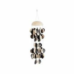Best reviews of 🔥 Grayson Lane 17-in Black/Cream Capiz Shell Wind Chime ⌛ -GRAYSON LANE Sales 2022 330942225 AlternateImage5 l