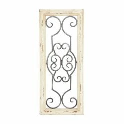 Buy ⭐ Grayson Lane 25-in H x 10-in W Farmhouse Ornamental Wood Wall Accent ⌛
