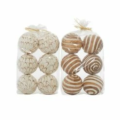 Brand new π Grayson Lane White/Beige Natural Orbs and Vase Fillers - 2-Pack βοΈ