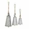 Top 10 🔥 Grayson Lane 20-in Grey Metal Tapered Bells Wind Chime - Set of 3 🎁