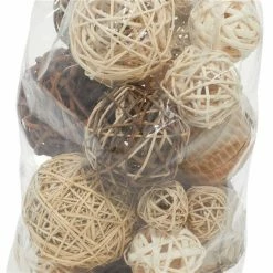 Brand new 🎁 Grayson Lane Brown/Beige Natural Orbs and Vase Fillers - 2-Pack 🎁 -GRAYSON LANE Sales 2022 330942239 AlternateImage2 l