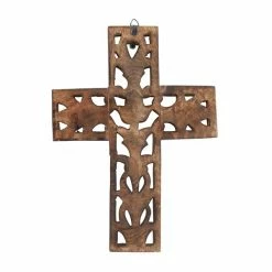 Flash Sale 🧨 Grayson Lane 12-in H x 8.75-in W Religious/Spiritual Wood Wall Accent 🤩 -GRAYSON LANE Sales 2022 330942246 AlternateImage8 l