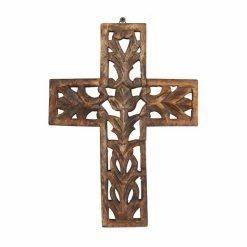 Flash Sale 🧨 Grayson Lane 12-in H x 8.75-in W Religious/Spiritual Wood Wall Accent 🤩