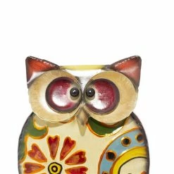 Promo 🎁 Grayson Lane 11-in H x 8-in W Yellow Owl Garden Statue 👍 -GRAYSON LANE Sales 2022 330942255 AlternateImage4 l