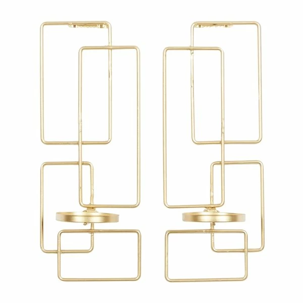 Coupon ๐ Grayson Lane 1-Candle Gold Metal Sconce Candle Holders - Set of 2 ๐งจ 4 Coupon ๐ Grayson Lane 1-Candle Gold Metal Sconce Candle Holders - Set of 2 ๐งจ - Image 4