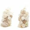 Outlet 🔔 Grayson Lane Beige Natural Orbs and Vase Fillers - 2-Pack 🛒
