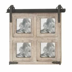 Discount ✔️ Grayson Lane Brown Wood Farmhouse Wall Photo Frame (5-in x 5-in) 🎁 -GRAYSON LANE Sales 2022 330942277 AlternateImage5 l