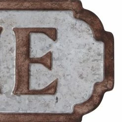 Cheapest 🛒 Grayson Lane 7-in H x 37-in W Farmhouse Metal Wall Accent 👍 -GRAYSON LANE Sales 2022 330942285 AlternateImage5 l