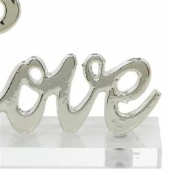 Cheapest 🌟 Grayson Lane Glam Clear and Gold Acrylic/Aluminum Love Sign Tabletop Decoration - Set of 2 ✔️ -GRAYSON LANE Sales 2022 330942287 AlternateImage6 l
