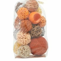 Wholesale 😉 Grayson Lane Brown/Orange Country Orbs and Vase Fillers - 2-Pack 🛒 -GRAYSON LANE Sales 2022 330942290 AlternateImage2 l
