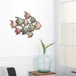 Promo ⌛ Grayson Lane 18-in H x 26-in W Fishes Metal Wall Accent 🔥 -GRAYSON LANE Sales 2022 330942294 AlternateImage3 l