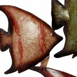 Promo ⌛ Grayson Lane 18-in H x 26-in W Fishes Metal Wall Accent 🔥 -GRAYSON LANE Sales 2022 330942294 AlternateImage5 l