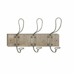 Coupon 😉 Grayson Lane 6-Hook Decorative Grey Iron Wall Hook 💯
