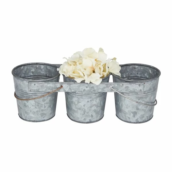 Best Pirce ๐ Grayson Laneย 14-in xย 5-in Grey Metal Farmhouse Planter with Handles ๐ 1 Best Pirce ๐ Grayson Laneย 14-in xย 5-in Grey Metal Farmhouse Planter with Handles ๐