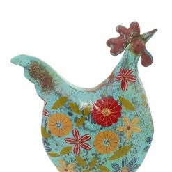 Cheapest 🛒 Grayson Lane 17-in H x 10-in W Multicolour Rooster Garden Statue 🎉 -GRAYSON LANE Sales 2022 330942300 AlternateImage3 l