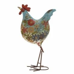 Cheapest 🛒 Grayson Lane 17-in H x 10-in W Multicolour Rooster Garden Statue 🎉