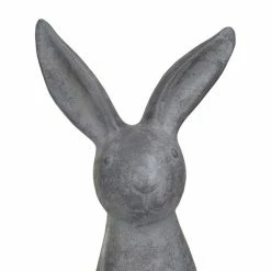 Hot Sale ⌛ Grayson Lane 20-in H x 7-in W Grey Rabbit Garden Statue 👏 -GRAYSON LANE Sales 2022 330942302 AlternateImage3 l