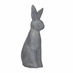 Hot Sale ⌛ Grayson Lane 20-in H x 7-in W Grey Rabbit Garden Statue 👏 -GRAYSON LANE Sales 2022 330942302 AlternateImage5 l