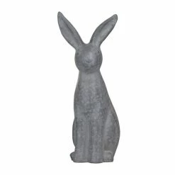 Hot Sale ⌛ Grayson Lane 20-in H x 7-in W Grey Rabbit Garden Statue 👏