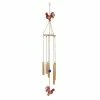 Cheapest 😉 Grayson Lane 37-in Gold Metal Red Rooster Wind Chime with Sequined Details 🎁