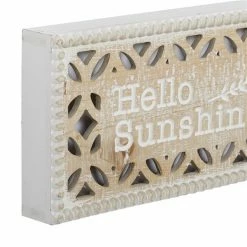 New 😉 Grayson Lane 5.85-in H x 11.6-in W Farmhouse Wood Wall Accent - Set of 2 ⭐ -GRAYSON LANE Sales 2022 330942309 AlternateImage5 l