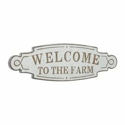 Best Pirce 🧨 Grayson Lane 11.05-in H x 35.95-in W Farmhouse Metal Wall Accent ❤️ -GRAYSON LANE Sales 2022 330942310 AlternateImage7 l