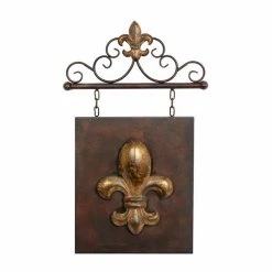 Cheap ๐ Grayson Lane 23-in H x 15-in W Traditional Metal Wall Accent ๐