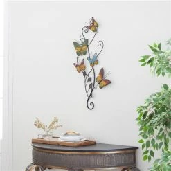 Flash Sale 🥰 Grayson Lane 29-in H x 15-in W Butterflies Metal Wall Accent 🛒 -GRAYSON LANE Sales 2022 330942324 AlternateImage3 l