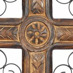 Hot Sale ⭐ Grayson Lane 24-in H x 14.5-in W Religious/Spiritual Wood Wall Accent 🧨 -GRAYSON LANE Sales 2022 330942344 AlternateImage6 l