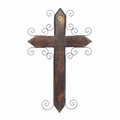 Hot Sale ⭐ Grayson Lane 24-in H x 14.5-in W Religious/Spiritual Wood Wall Accent 🧨 -GRAYSON LANE Sales 2022 330942344 AlternateImage7 l