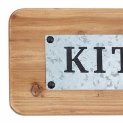 Discount 🎉 Grayson Lane 7.8-in H x 23.8-in W Kitchen Metal Wall Accent 🧨 -GRAYSON LANE Sales 2022 330942348 AlternateImage5 l