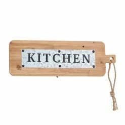 Discount 🎉 Grayson Lane 7.8-in H x 23.8-in W Kitchen Metal Wall Accent 🧨 -GRAYSON LANE Sales 2022 330942348 AlternateImage7 l