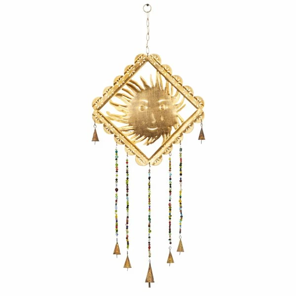 Best deal ๐ Grayson Laneย 30-in Bohemian Gold Metal Sunface Wind Chime ๐ฏ 5 Best deal ๐ Grayson Laneย 30-in Bohemian Gold Metal Sunface Wind Chime ๐ฏ - Image 5
