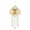 Best deal 😉 Grayson Lane 30-in Bohemian Gold Metal Sunface Wind Chime 💯