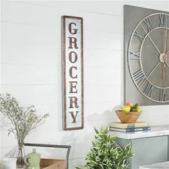 Best deal 💯 Grayson Lane 36-in H x 7-in W Farmhouse Metal Wall Accent 🥰 -GRAYSON LANE Sales 2022 330942370 AlternateImage3 l