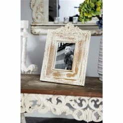 Cheap 🥰 Grayson Lane White Wood Vintage Photo Frame (5-in x 7-in) - Set of 2 🎉 -GRAYSON LANE Sales 2022 330942371 AlternateImage1 l