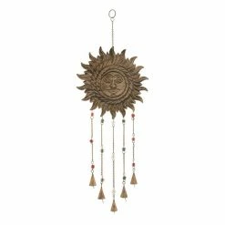 Promo π Grayson LaneΒ 25-in Brown Metal Sunface Wind Chime with Tassels π 5 Promo π Grayson LaneΒ 25-in Brown Metal Sunface Wind Chime with Tassels π -GRAYSON LANE Sales 2022 330942374 AlternateImage5 l